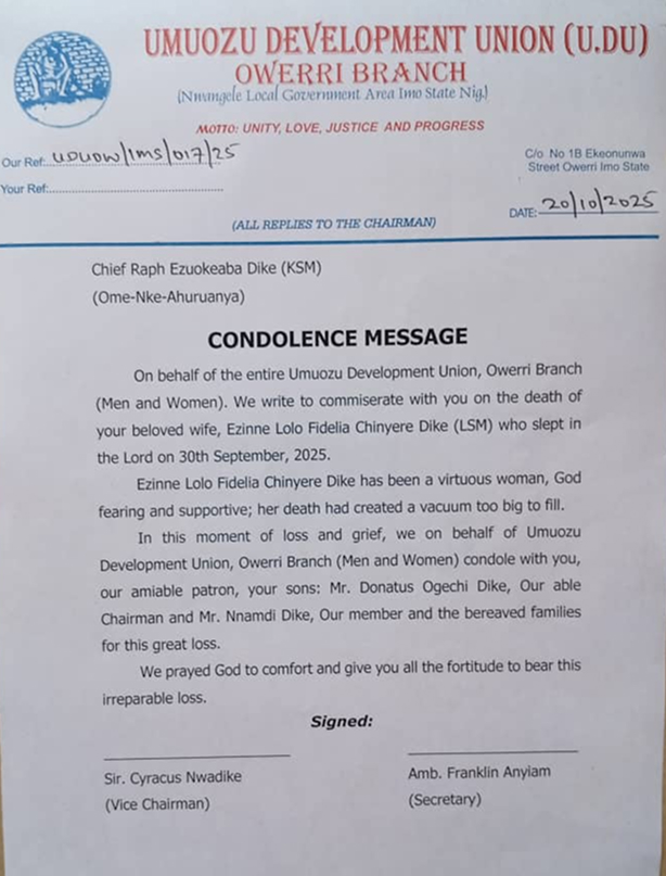 UDU - Owerri Branch 1